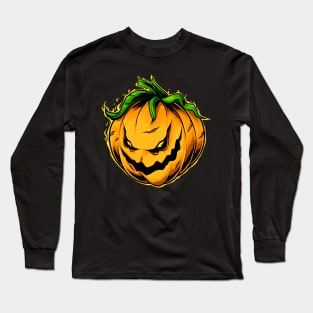 Pumkin Halloween Long Sleeve T-Shirt